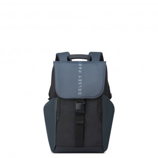 Delsey Σακίδιο πλάτης με θέση PC 15,6'' 45,5x31,5x14,5cm σειρά Securflap Black