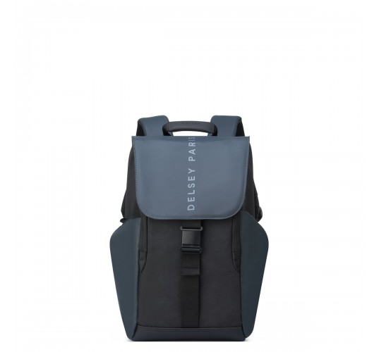 Delsey Σακίδιο πλάτης με θέση PC 15,6'' 45,5x31,5x14,5cm σειρά Securflap Black
