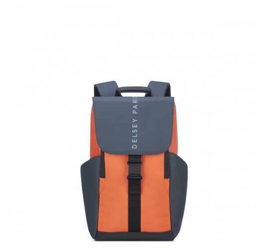Delsey Σακίδιο πλάτης με θέση PC 15,6'' 45,5x31,5x14,5cm σειρά Securflap Orange Σακίδια πλάτης Delsey Σακίδιο πλάτης με θέση PC 15,6'' 45,5x31,5x14,5cm σειρά Securflap Orange Σακίδια πλάτης