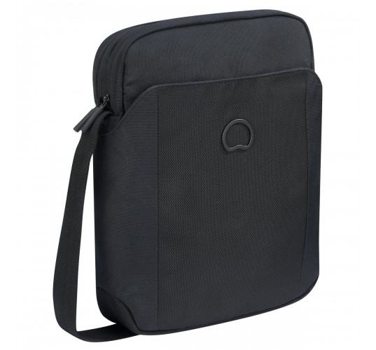 Delsey Τσαντάκι ώμου κάθετο 30x23x8cm 2 θέσεων με θέση για tablet 10,1