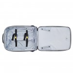 Delsey επαγγελματικό τροχήλατο σακίδιο πλάτης 51x36x23cm για PC 17.3" Parvis Plus Γκρι