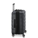 Delsey Βαλίτσα μεσαία expandable 68x44x26.5/29.5cm σειρά Meteor Black Delsey Βαλίτσα μεσαία expandable 68x44x26.5/29.5cm σειρά Meteor Black