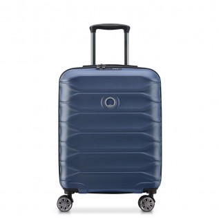 Delsey Βαλίτσα καμπίνας slim expandable 55x40x20/22cm σειρά Meteor Blue