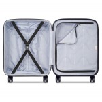 Delsey Βαλίτσα καμπίνας slim expandable 55x40x20/22cm σειρά Meteor Black