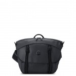 Delsey Τσάντα ταχυδρόμου 30.5x44x15cm σειρά Raspail Black Delsey Τσάντα ταχυδρόμου 30.5x44x15cm σειρά Raspail Black