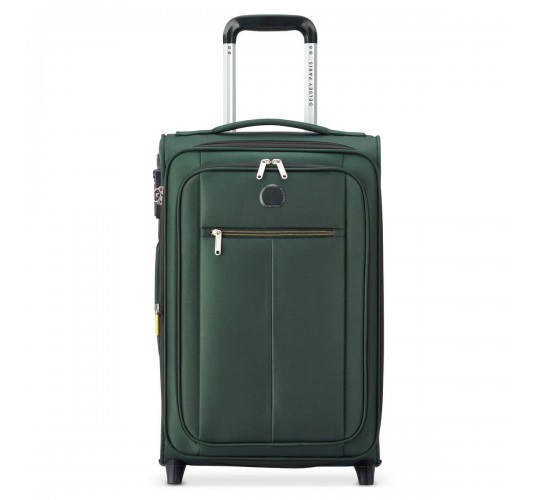Delsey Βαλίτσα καμπίνας expandable 56x35.5x23.5/26.5cm με 2 ρόδες σειρά Pin up 6 Green Delsey Βαλίτσα καμπίνας expandable 56x35.5x23.5/26.5cm με 2 ρόδες σειρά Pin up 6 Green