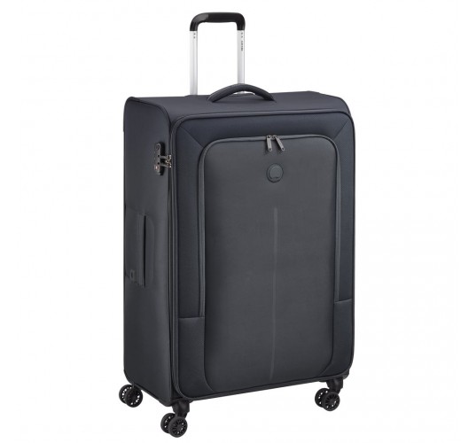 Delsey Βαλίτσα μεγάλη soft 78x50x30cm σειρά Caracas Black Delsey Βαλίτσα μεγάλη soft 78x50x30cm σειρά Caracas Black