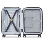 Delsey Βαλίτσα καμπίνας 55x35x25/28cm σειρά Shadow Black