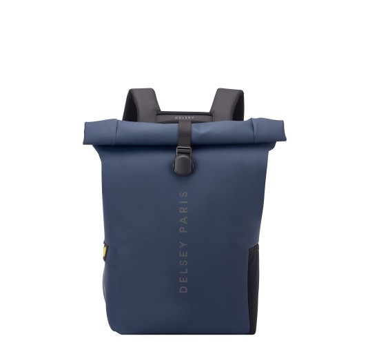 Delsey Σακίδιο πλάτης Roll-top 46x40x14cm σειρά Turenne Night Blue