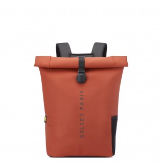 Delsey Σακίδιο πλάτης Roll-top 46x40x14cm σειρά Turenne Brick