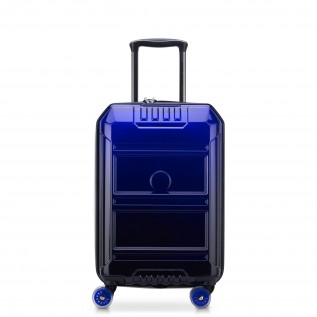 Delsey Βαλίτσα καμπίνας 55cm Rempart Transculent Blue