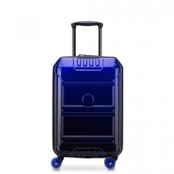Delsey Βαλίτσα καμπίνας 55cm Rempart Transculent Blue