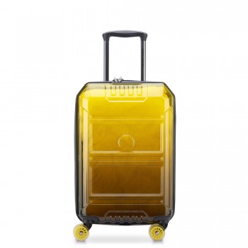 Delsey Βαλίτσα καμπίνας 55cm Rempart Transculent Yellow