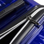 Delsey Βαλίτσα μεγάλη expandable trunk 73cm Rempart Transculent Blue Delsey Βαλίτσα μεγάλη expandable trunk 73cm Rempart Transculent Blue