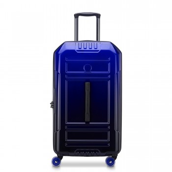 Delsey Βαλίτσα μεγάλη expandable trunk 73cm Rempart Transculent Blue