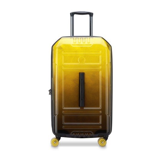 Delsey Βαλίτσα μεγάλη expandable trunk 73cm Rempart Transculent Yellow