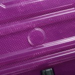Delsey Βαλίτσα μεγάλη expandable trunk 73cm Rempart Transculent Purple