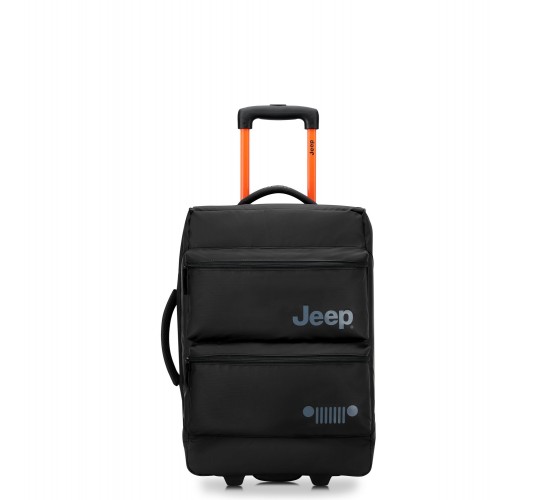 Jeep Σακ βουαγιάζ καμπίνας trolley 55cm Black Jeep Σακ βουαγιάζ καμπίνας trolley 55cm Black