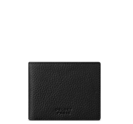 Delsey Θήκη για κάρτες Le Cuir Graine Black Delsey Θήκη για κάρτες Le Cuir Graine Black