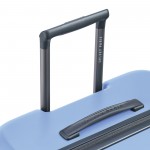 Delsey Βαλίτσα μεγάλη expandable 76.5cm Securitime Zip Lavender Blue