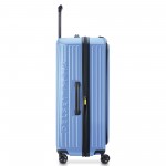 Delsey Βαλίτσα μεγάλη expandable 76.5cm Securitime Zip Lavender Blue