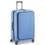 Delsey Βαλίτσα μεγάλη expandable 76.5cm Securitime Zip Lavender Blue