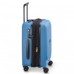 Delsey Βαλίτσα καμπίνας expandable 55cm Belmont Plus Zinc Blue