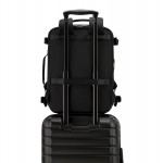 Delsey Σακίδιο πλάτης ταξιδίου 24lt Shadow Black