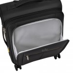 Delsey Βαλίτσα καμπίνας slim expandable 55cm Dita Black