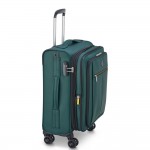 Delsey Βαλίτσα καμπίνας slim expandable 55cm Dita Green