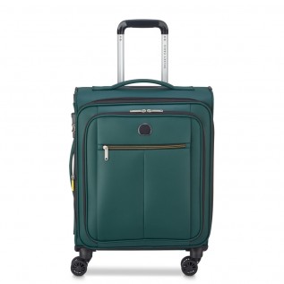 Delsey Βαλίτσα καμπίνας slim expandable 55cm Dita Green