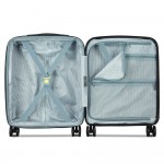 Delsey Βαλίτσα καμπίνας slim expandable 55cm Meteor Graphite