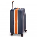 Delsey Roland Garros Βαλίτσα μεγάλη expandable 76cm Cadence Blue Delsey Roland Garros Βαλίτσα μεγάλη expandable 76cm Cadence Blue
