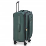 Delsey Βαλίτσα μεσαία expandable 69cm Dita Green (M9) Delsey Βαλίτσα μεσαία expandable 69cm Dita Green (M9)